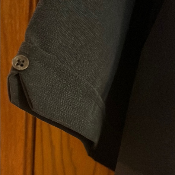 Cubavera Navy Blue Short Sleeve Shirt Men’s 2x tall - Picture 3 of 5